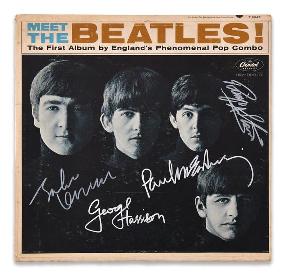 Karl s Collections IncThe Beatles - Signed Meet The Beatles! LP
