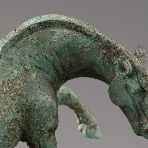 大阪美術商會漢 青銅馬
