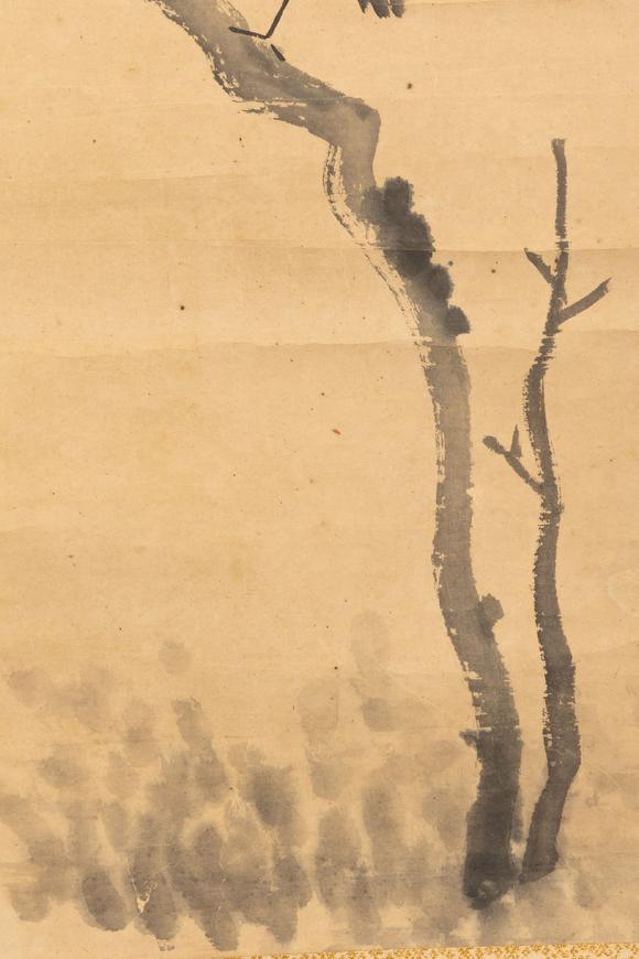 大阪美術(shù)商會(huì)清 八大山人 小鳥