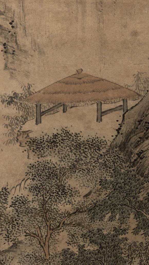 大阪美術(shù)商會(huì)明 鄭重 山水