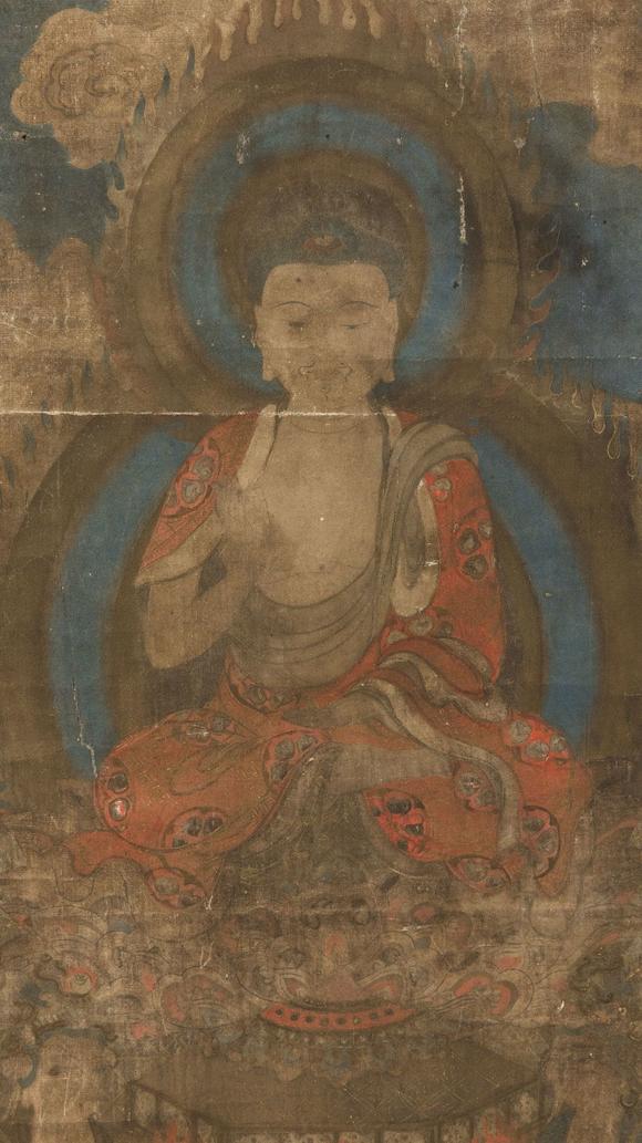 大阪美術(shù)商會(huì)明 佚名 佛像
