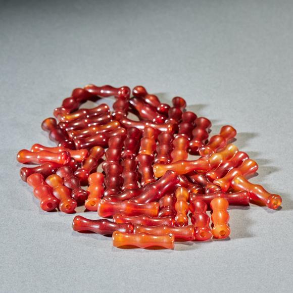億品兆富株式會社（AALPZF）瑪瑙 竹節(jié)珠 50粒