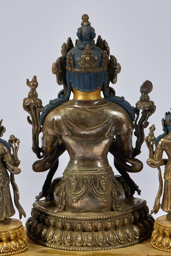 億品兆富株式會社（AALPZF）大明永樂銅鎏金銀 菩薩造像