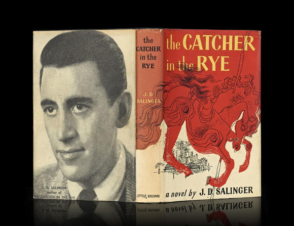 Piguet - H?tel des VentesSALINGER (J.D.). The Catcher in the Rye. Boston, Little, Brown and Company, 1951. In-8°SALINGER (J.D.). The Catcher in the Rye. Boston, Little, Brown and Company, 1951. Original black cloth,  pictorial dust jacket with design 