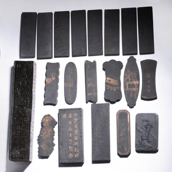 （和正堂株式會(huì)社）吉祥美術(shù)古墨 17點(diǎn)