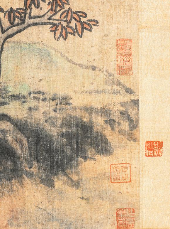 中鴻信八大山人（1626-1705）[明末清初]?四君子圖