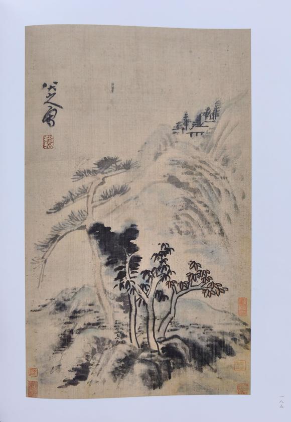 中鴻信八大山人（1626-1705）[明末清初]?四君子圖