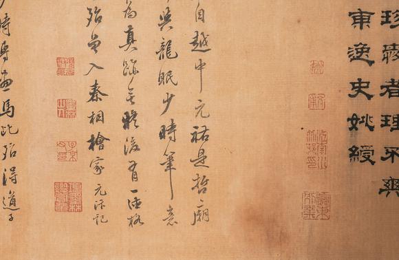 中鴻信李公麟（傳）（1049-1106）?摹吳道子孔子及七十二弟子像贊