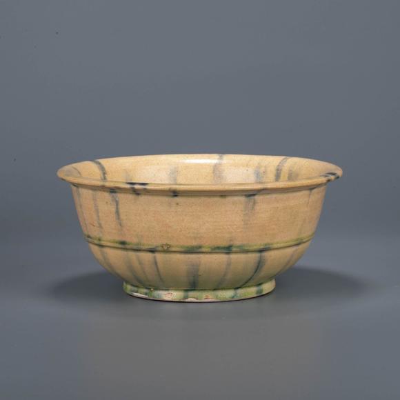 （和正堂株式會社）吉祥美術(shù)唐 掛藍(lán)釉鉢