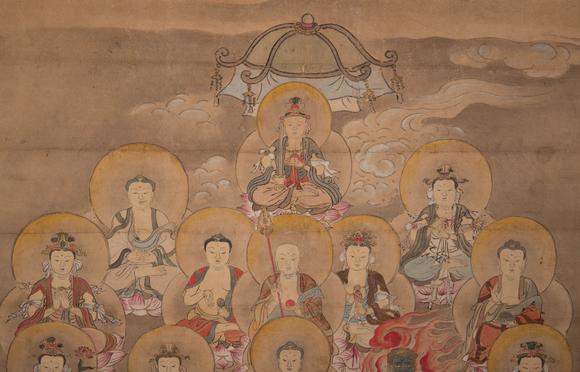 （和正堂株式會(huì)社）吉祥美術(shù)仁和寺 佛畫(huà)4點(diǎn)