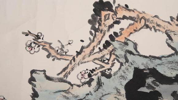 （和正堂株式會社）吉祥美術(shù)陸儼少 梅花