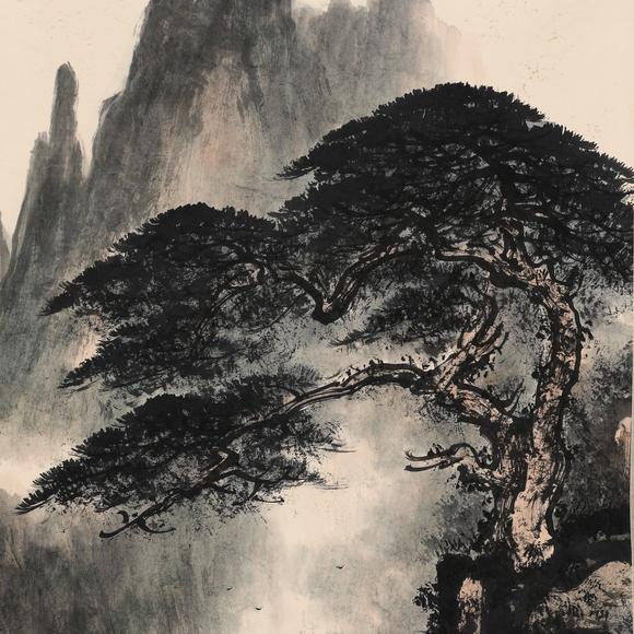 藝是拍賣黎雄才 山水