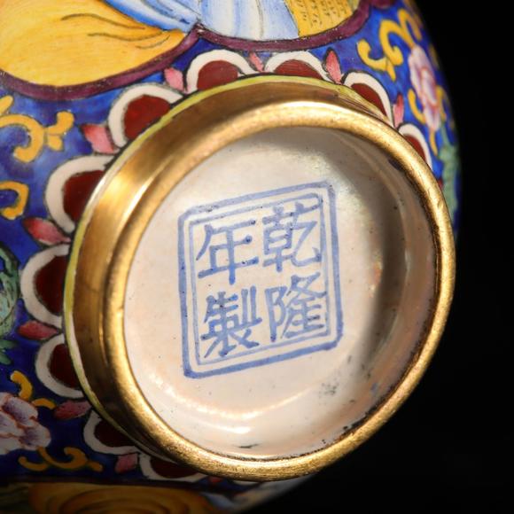 藝是拍賣清·銅胎畫琺瑯西洋人物紋茶壺一套