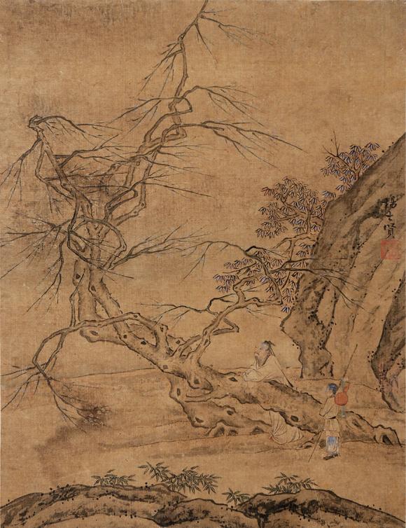 東京銀座（古美術(shù)宋磁）劉松年·李公霖·
管道升·楊士賢（山中商會珍藏）  宋元集珍冊