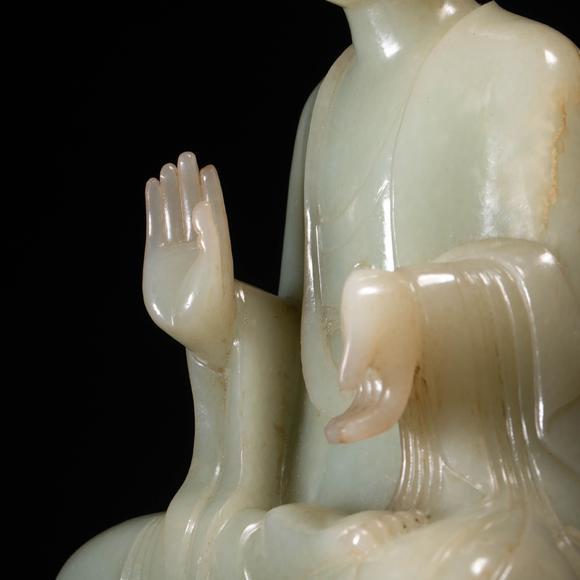 （和正堂株式會社）吉祥美術(shù)北齊 玉佛像