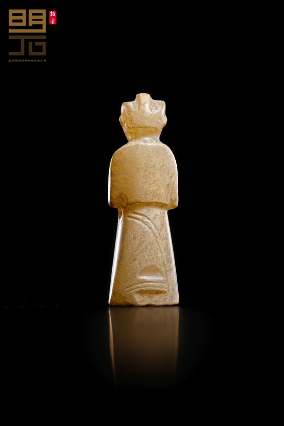 北京明石拍賣有限公司明 玉雕翁仲
