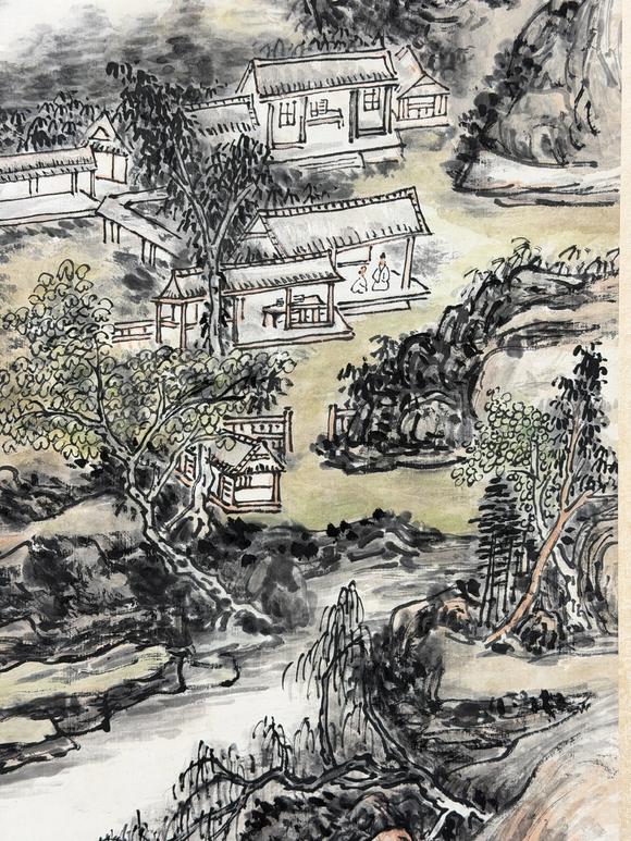 東京新日本黃賓虹（1865-1955）　山水　紙本立軸