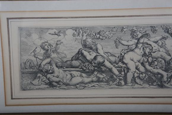 TooveysIn the manner of Pietro Aquila - a monochrome print depicting Baccha