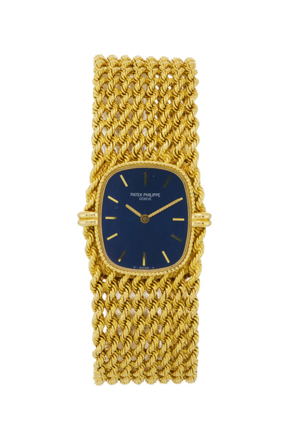 Piguet - H?tel des VentesPatek Philippe, Ellipse, réf. 4266/2, montre-bracelet en or 750, années 1970