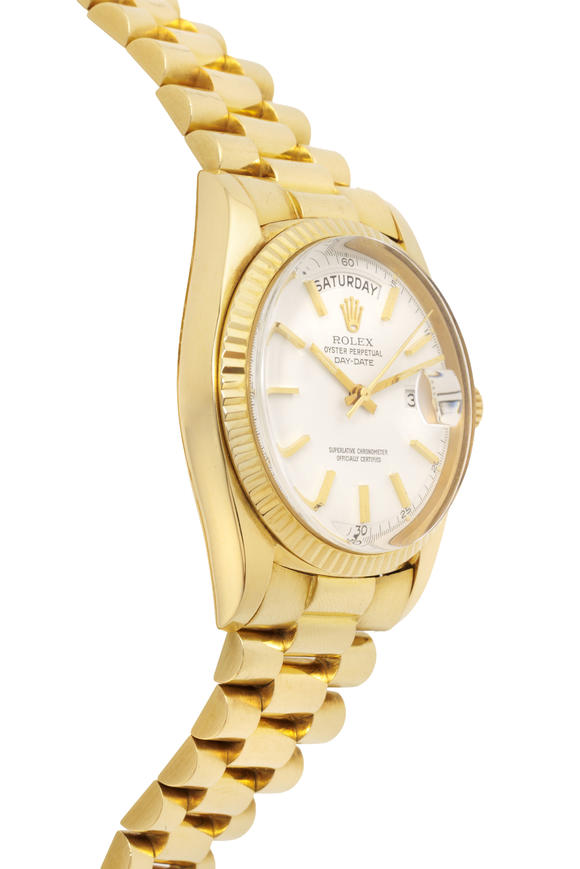 Piguet - H?tel des VentesRolex, Day-Date, réf. 1803, montre-bracelet en or 750, circa 1975