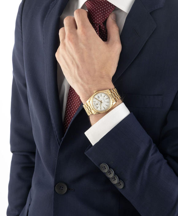 Piguet - H?tel des VentesRolex, Day-Date, réf. 1803, montre-bracelet en or 750, circa 1975