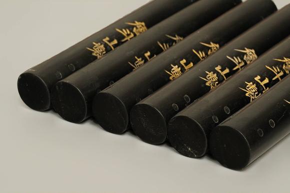 京都祇園會拍賣詹斗山制 油煙墨 6點 箱附