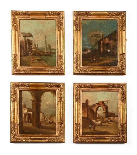 DreweattsFOLLOWER OF FRANCESCO GUARDI, ARCHITECTURAL CAPRICCI