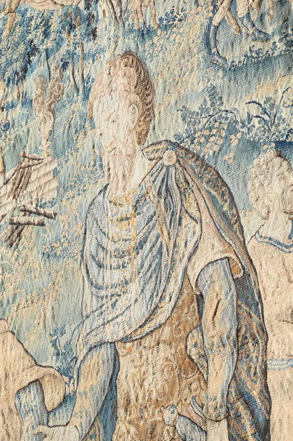 DreweattsA FLEMISH BIBLICAL TAPESTRY 'THE SACRIFICE OF ISAAC', BRUSSELS, MID 17TH CENTURY