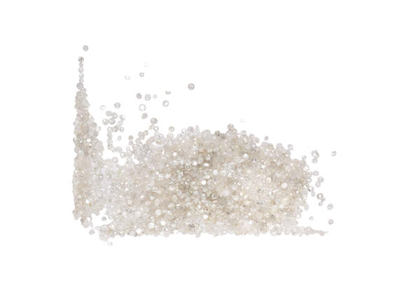 Piguet - H?tel des VentesLot composé d'émeraudes, de spinelles, de grenats et de diamants: 