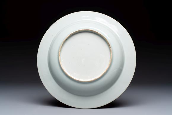 Rob Michiels AuctionsSeven Chinese famille rose plates with floral design, Qianlong