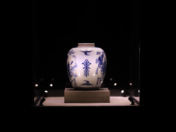 You Need明代 青花“福祿壽”大罐 