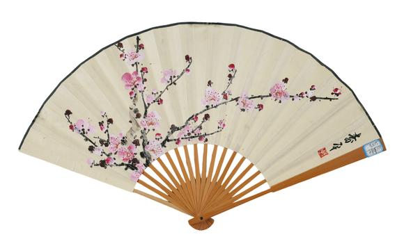安徽東藝紅梅成扇