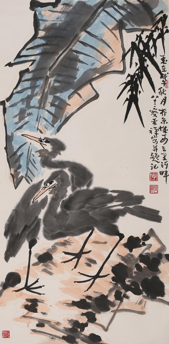 安徽東藝蕉蔭雙禽