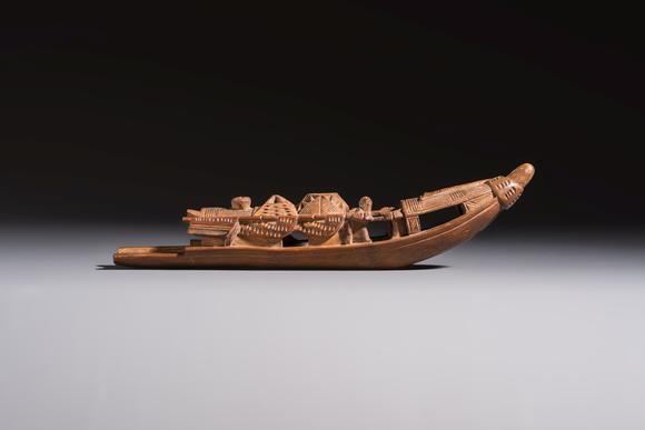 Rob Michiels AuctionsA group of 11 Chinese carved bamboo and wooden works, 19/20th C.