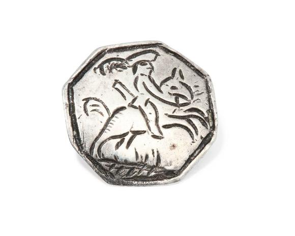 RoseberysA Dutch silver 'ruitertjes' button.?

Kingdom of Holland, c.1809.