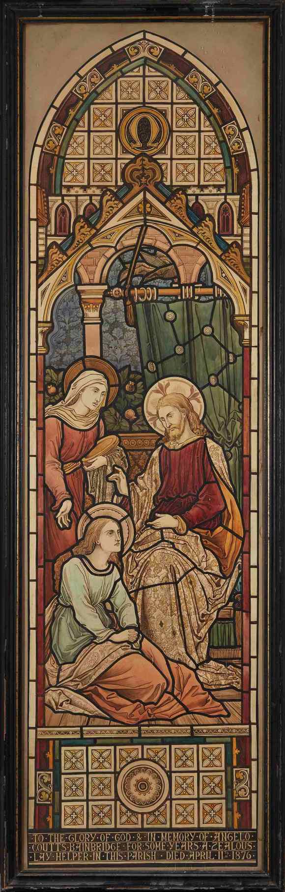 RoseberysArts & Crafts?

Design for a stained glass window, circa 1
