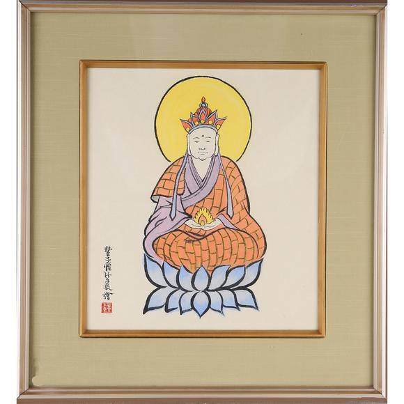 春和美術(shù)豐子愷  佛造像