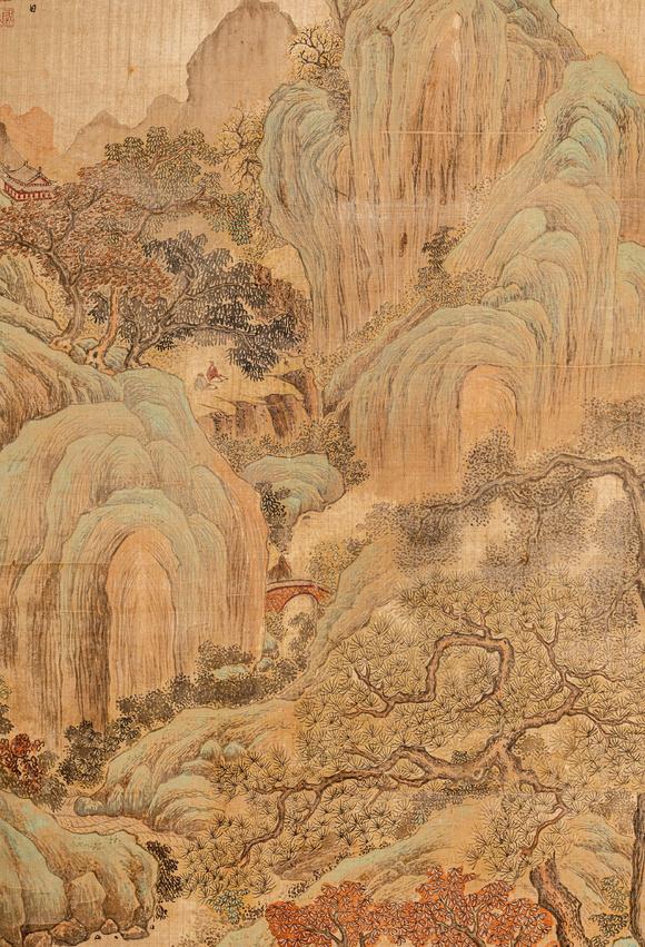 春和美術(shù)馬昂論道圖
