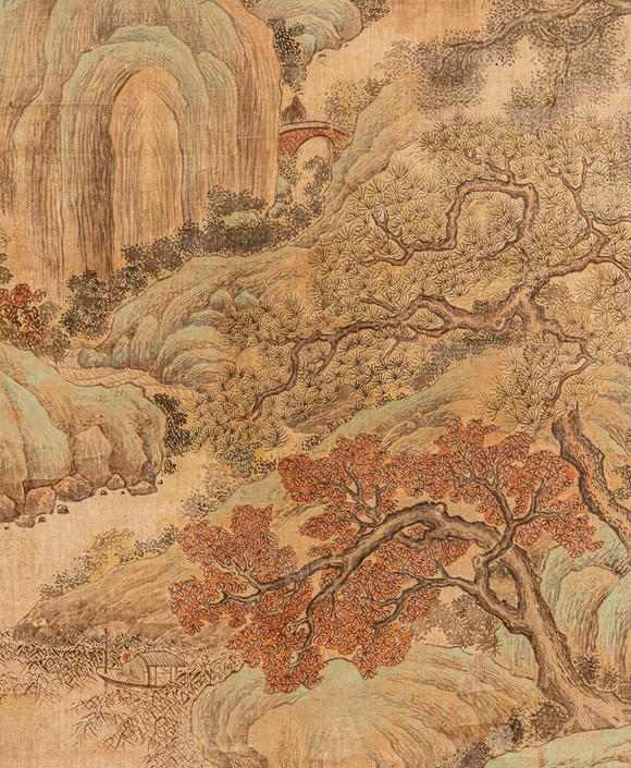 春和美術馬昂論道圖