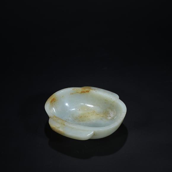 春和美術(shù)漢代白玉耳杯