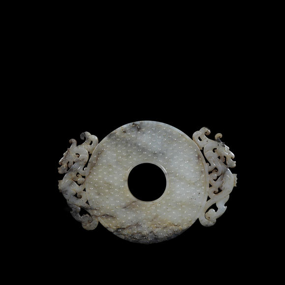 春和美術(shù)戰(zhàn)國(guó)雙龍出廓璧