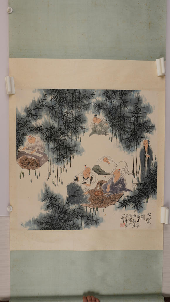 華岳國際王明明  七賢圖