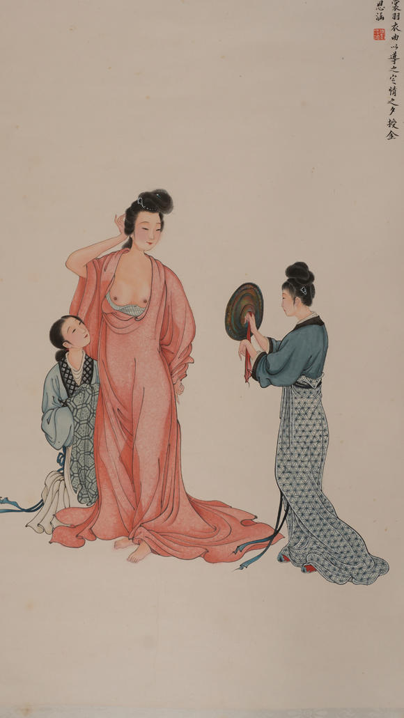 華岳國(guó)際劉凌滄  貴妃妝鏡圖