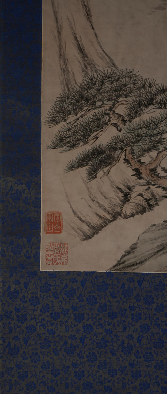 華岳國際石濤  山水