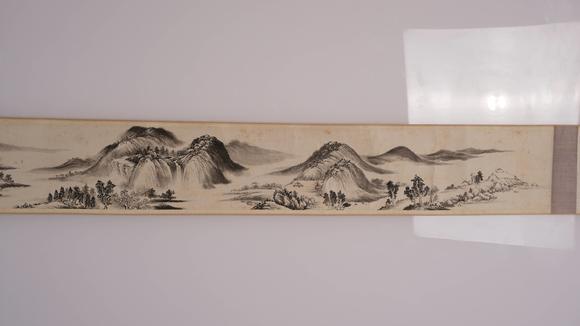 華岳國際蕭謙中  山水手卷