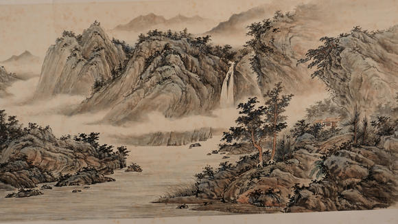 華岳國際黃君璧  溪山幽居