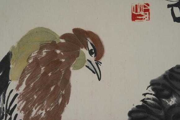 北京懋隆拍賣齊白石  安居樂業(yè)