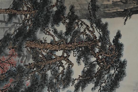 北京懋隆拍賣白雪石  云海松濤