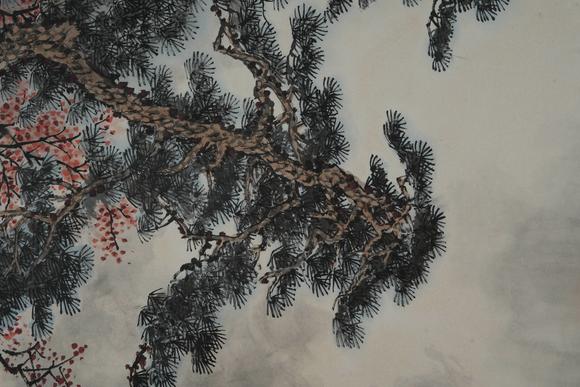 北京懋隆拍賣白雪石  云海松濤