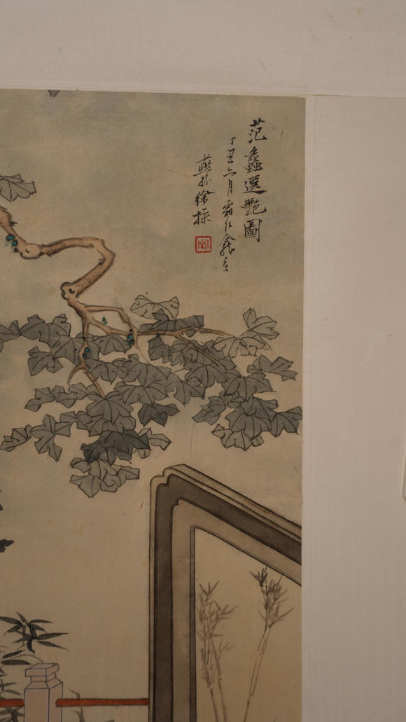華岳國際徐燕孫  范蠡選艷圖